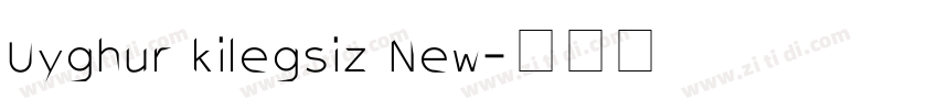 Uyghur kilegsiz New字体转换 Uyghur kilegsiz New字体转换